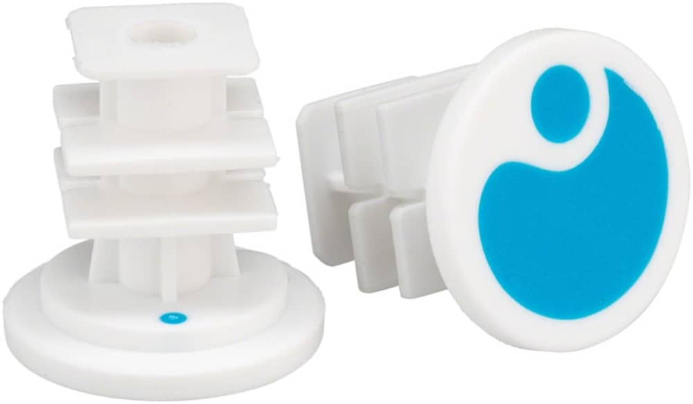 Ergon Flat Bar End Plugs in Blue - Image 1 of 2