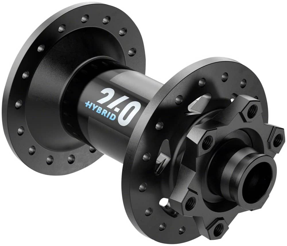DT Swiss 240 Hybrid MTB Front Hub in Black - Image 1 of 2