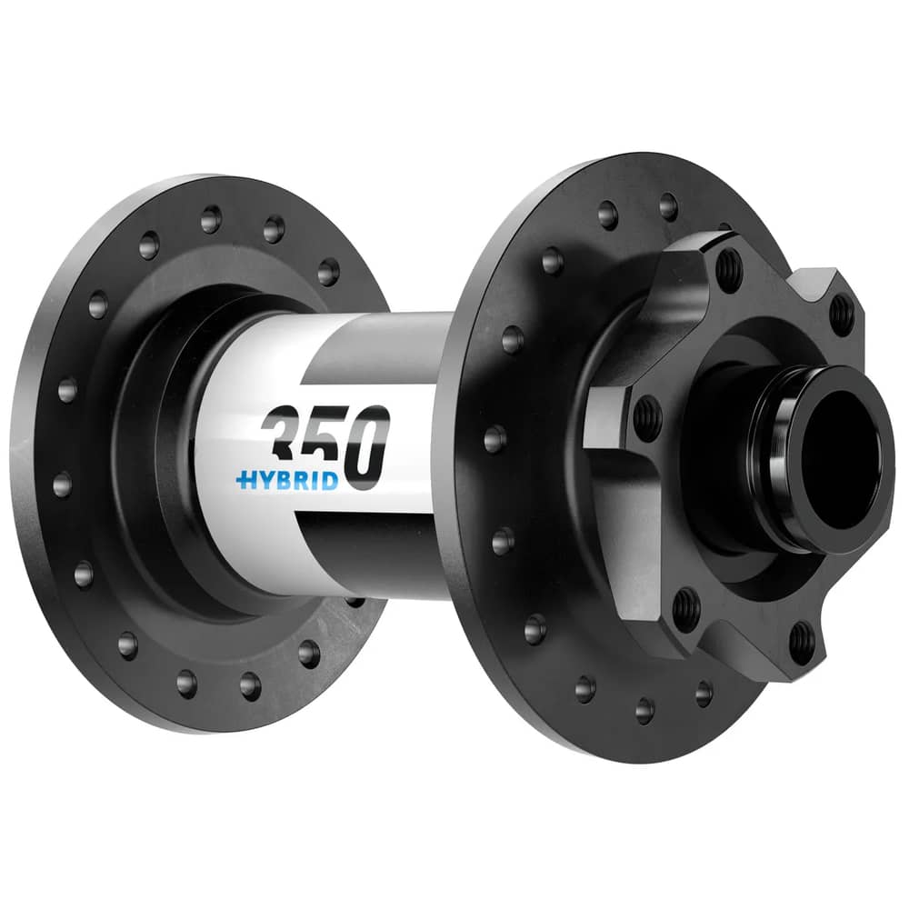 DT Swiss 350 Hybrid MTB Front Hub in Black - Image 2 of 3