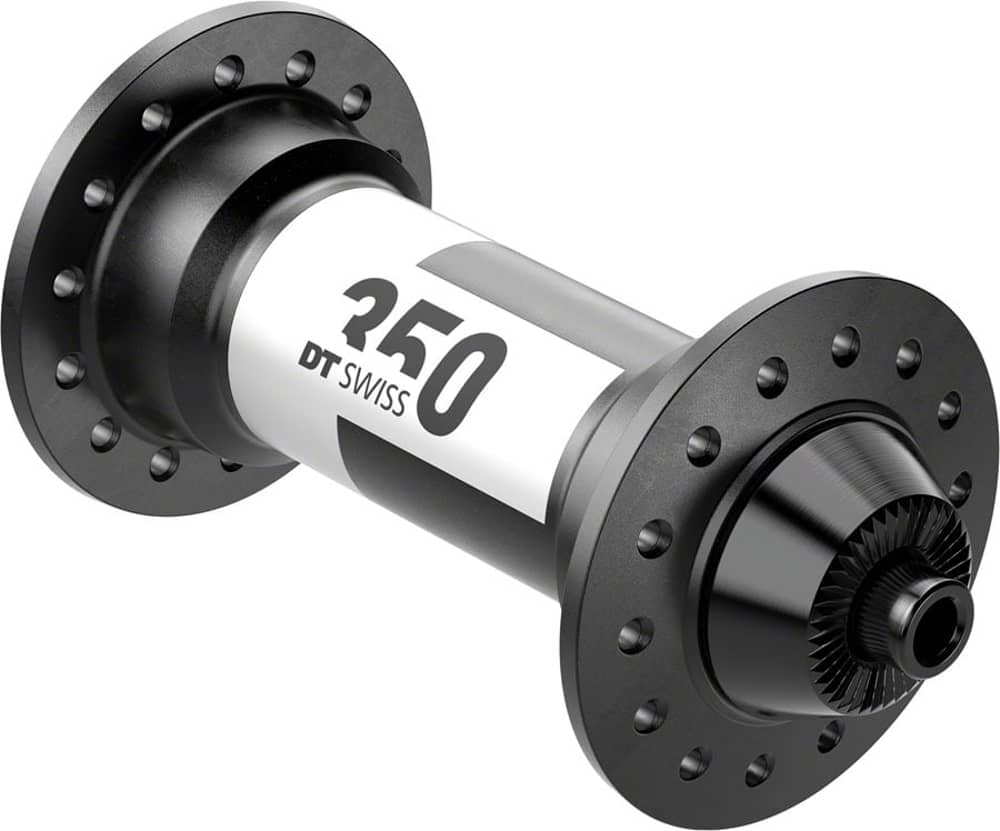 DT Swiss 350 J-Bend Road Front Hub in Black - Image 1 of 2