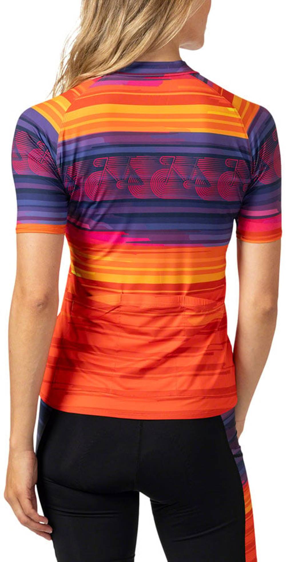 Terry Soleil Flow Women's Short Sleeve Jersey in Horizoom - Image 2 of 4