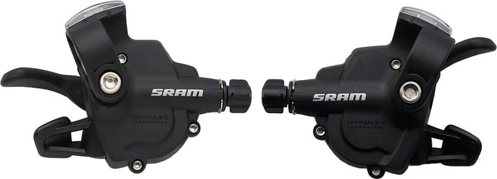 SRAM X3 Trigger Shifter Set in Black - Image 1 of 4