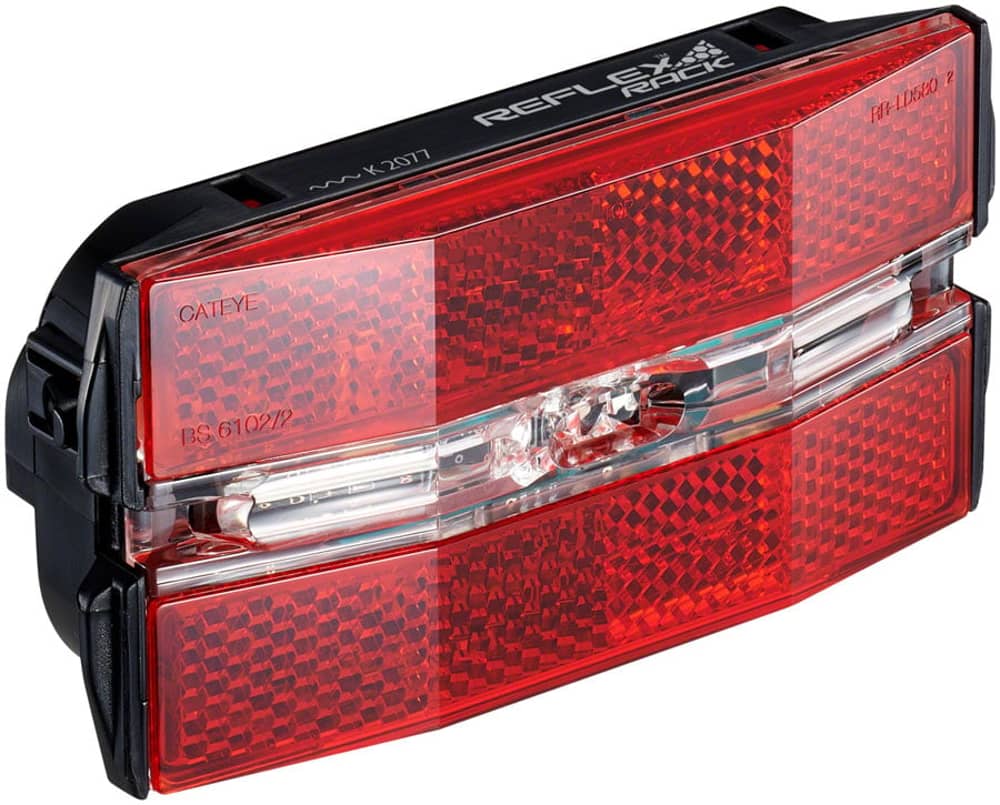 CatEye TL-LD580G Reflex Rack Taillight in Black - Image 1 of 3