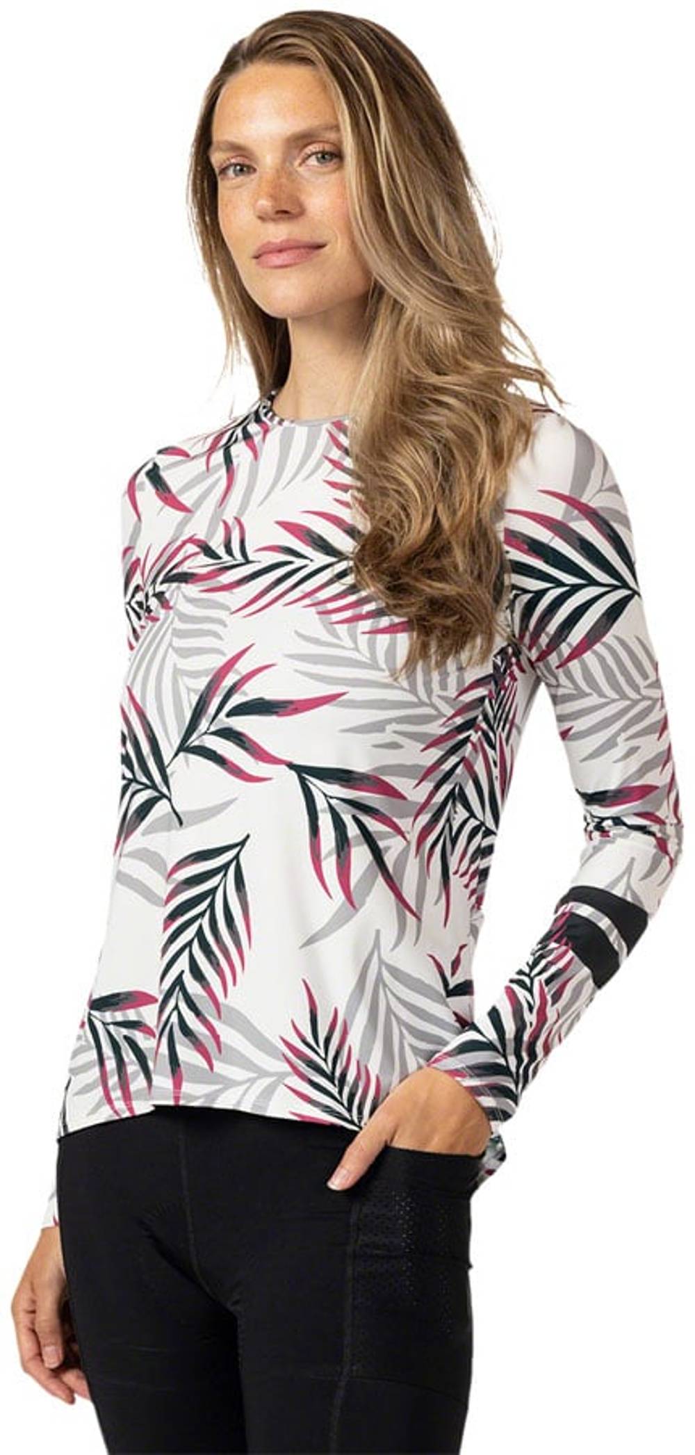 Terry Soleil Flow Women's Long Sleeve Top in Caicos - Image 3 of 3
