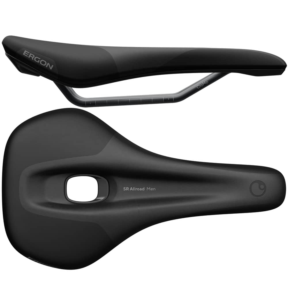 Ergon SR Allroad Men's Saddle in Black - Image 4 of 4
