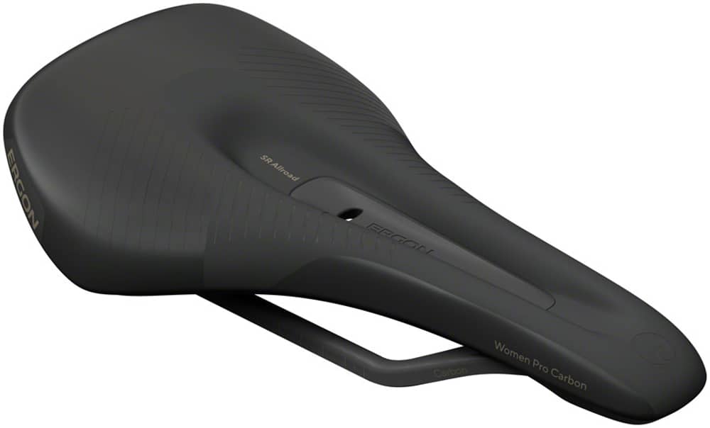 Ergon SR Allroad Pro Carbon Women's Saddle in Black - Image 4 of 5