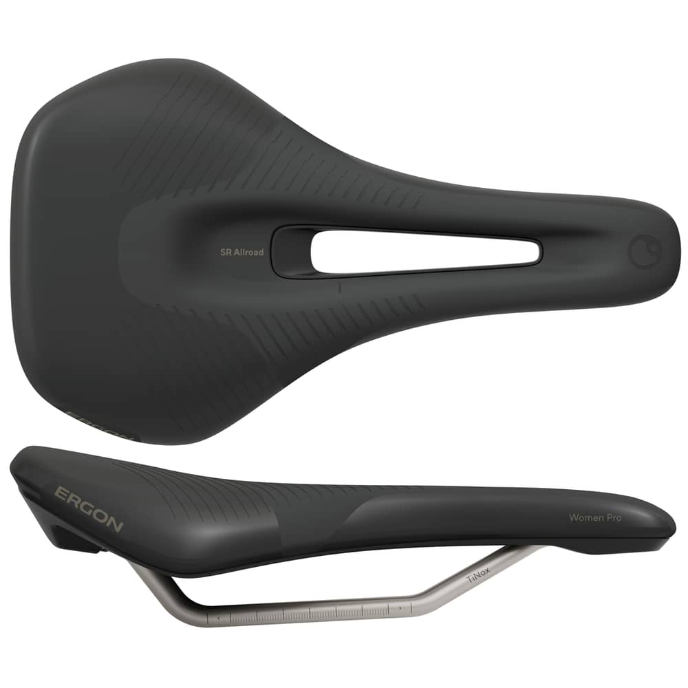 Ergon SR Allroad Pro Women's Saddle in Black - Image 5 of 5