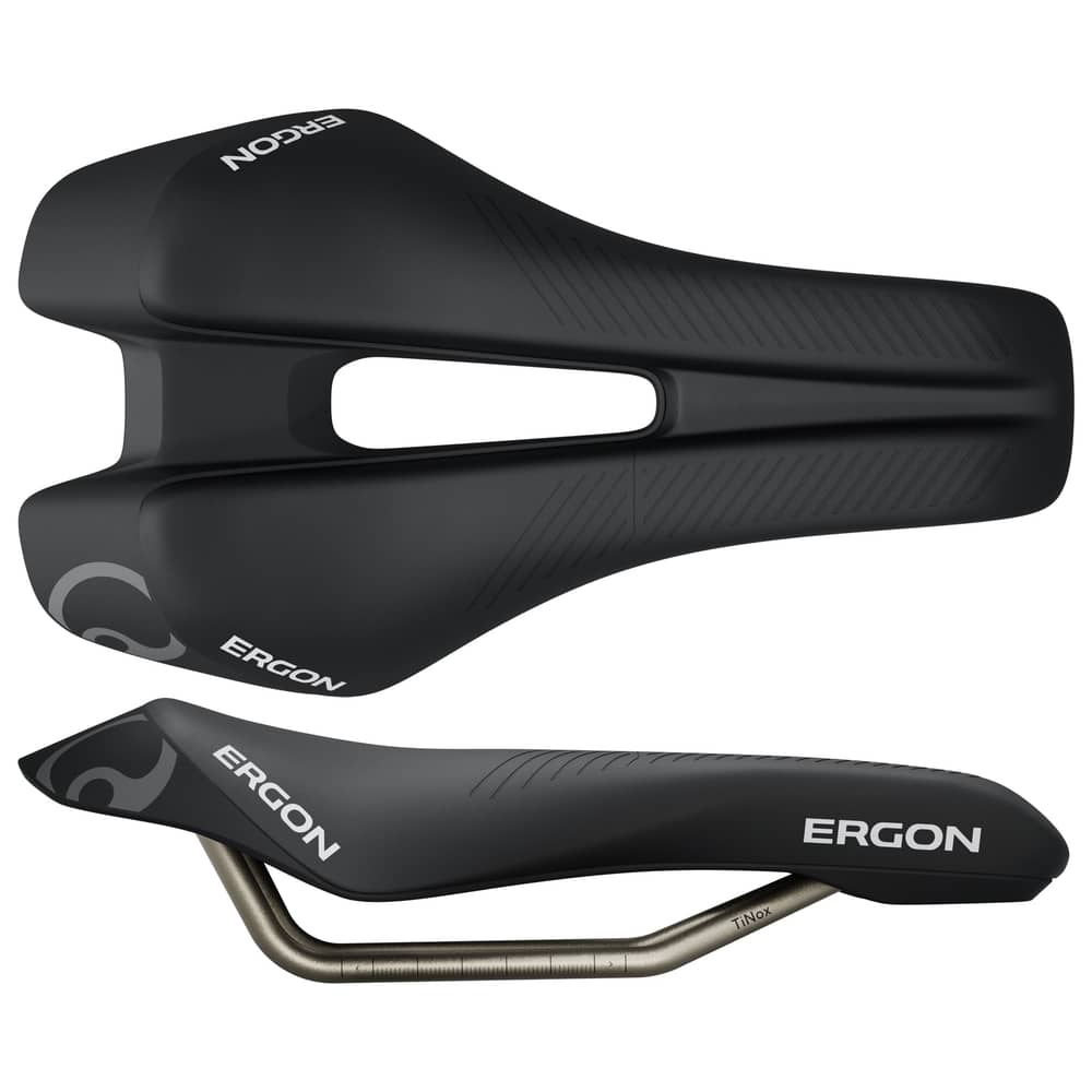 Ergon SR Tri Men's Saddle in Black - Image 5 of 5