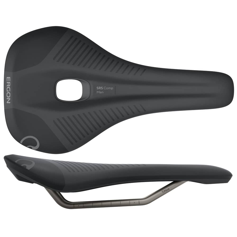 Ergon SRS Comp Men's Saddle in Black - Image 4 of 4