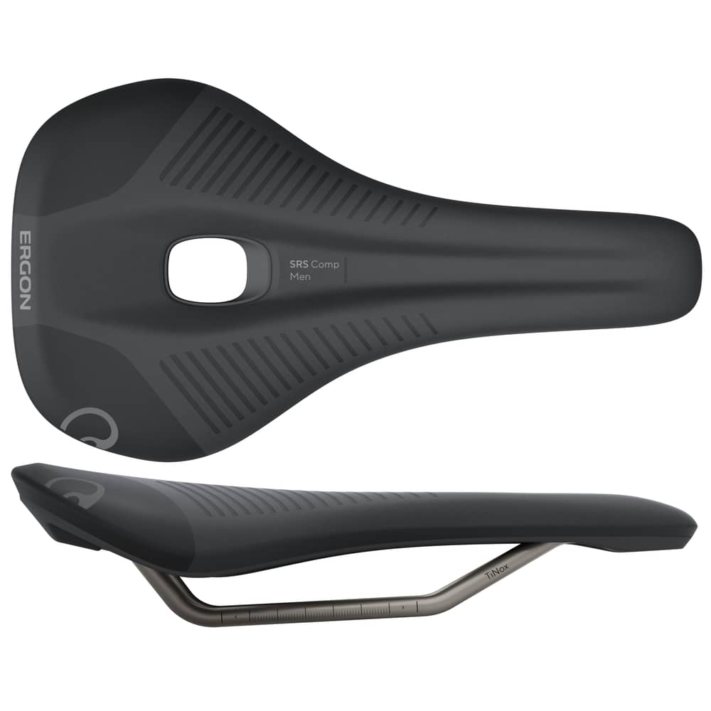 Ergon SRS Comp Men's Saddle in Black - Image 4 of 4