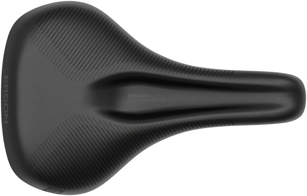 Ergon ST Core Evo Women's Saddle in Black/Gray - Image 2 of 4