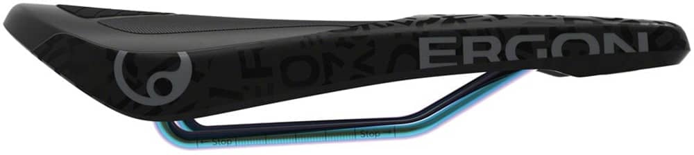 Ergon SM Downhill Comp Saddle in Black/Oil Slick - Image 3 of 5