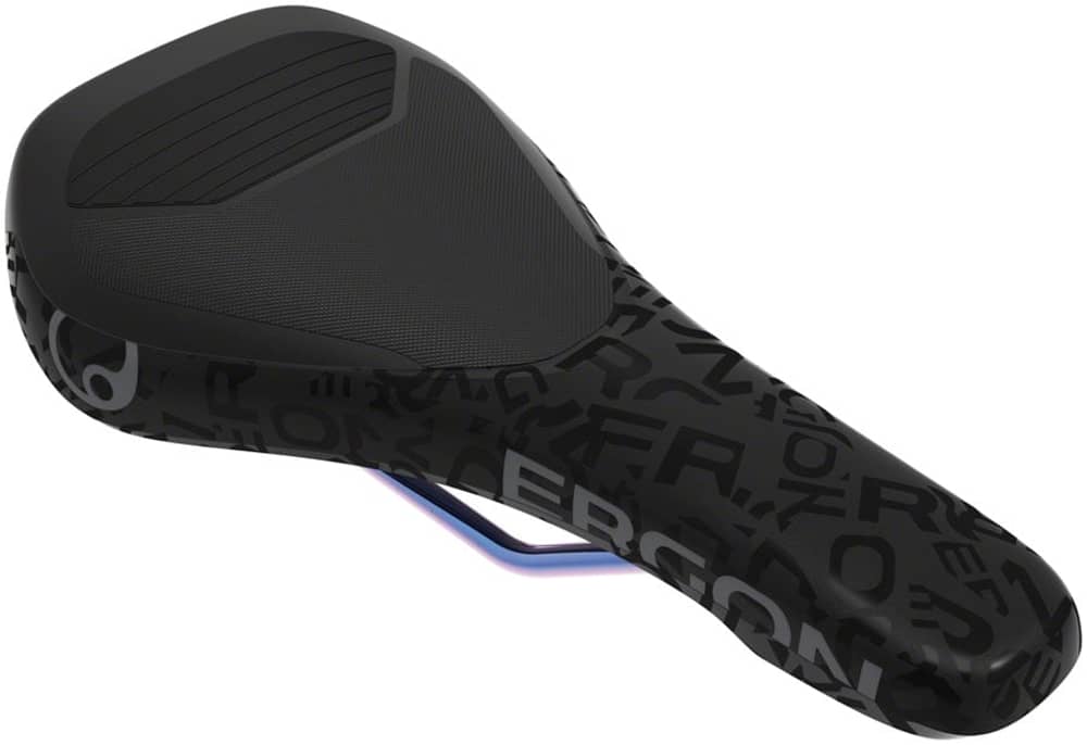 Ergon | Sm Downhill Comp Saddle Team (Oilslick Rails) | Nylon