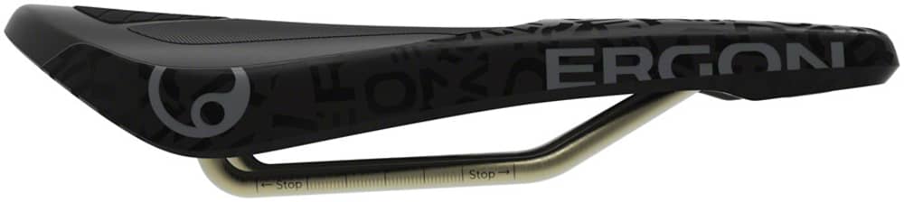 Ergon SM Downhill Ti Pro Saddle in Black - Image 3 of 5