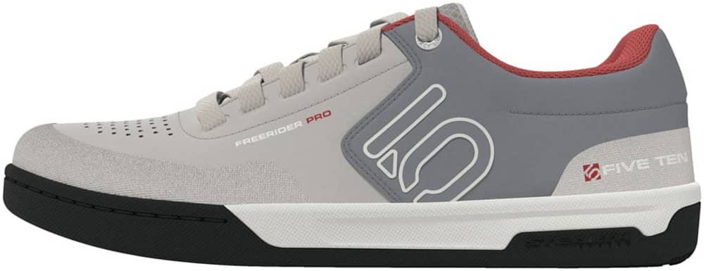 Five Ten Freerider Pro Flat Shoes in Alumina/Off White/Gray - Image 1 of 2