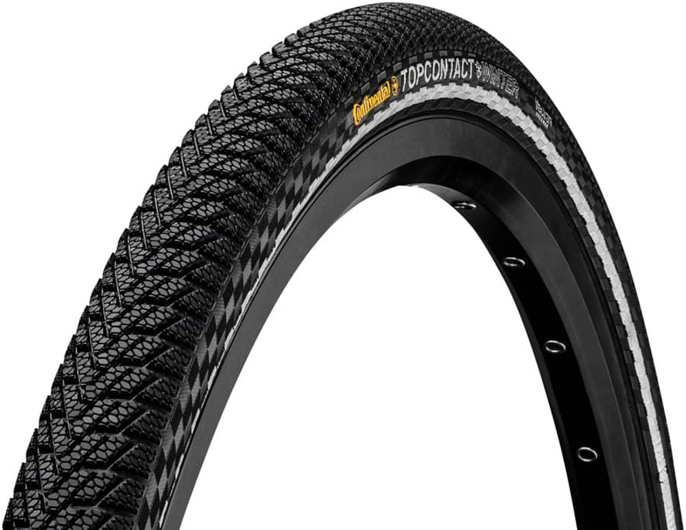 Continental Top Contact Winter II Premium 26" Tube-type Tire in Black/Reflex - Image 1 of 2