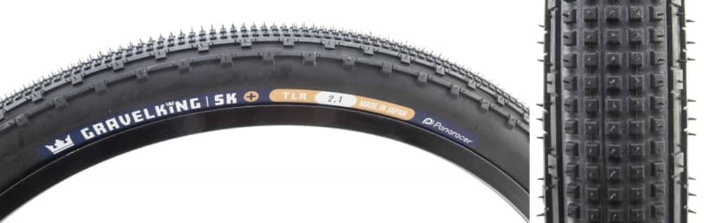 Panaracer GravelKing SK Plus Tubeless Tire in Black - Image 3 of 3