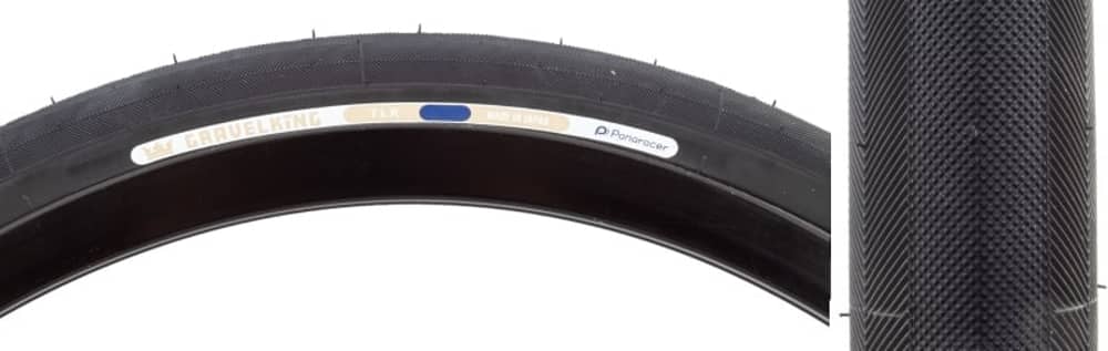 Panaracer GravelKing Slick 700c Tube-type Tire in Black - Image 4 of 4