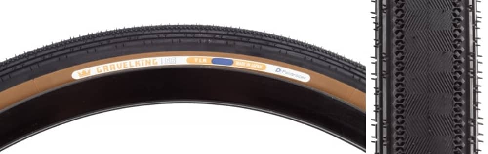 Panaracer GravelKing SS Tire in Black/Brown - Image 2 of 2