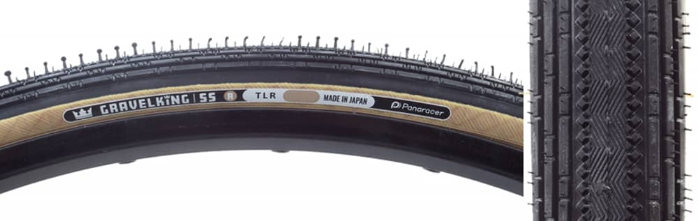Panaracer GravelKing SS R 700c Tire in Black/Brown - Image 3 of 3