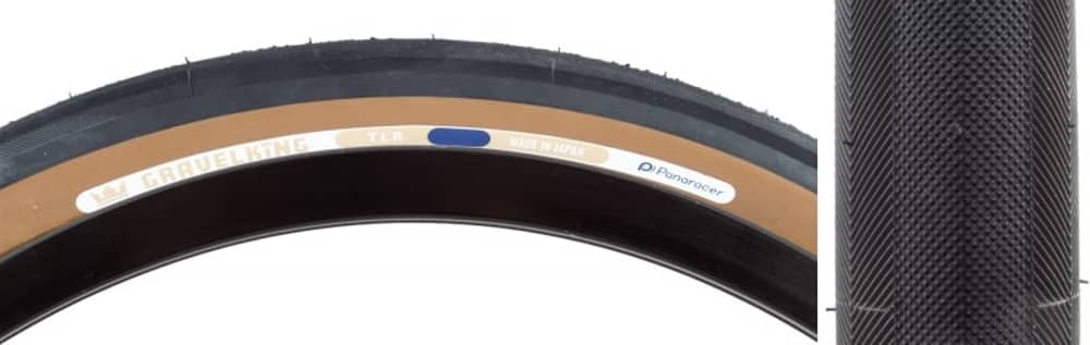 Panaracer GravelKing Slick 650b Tire in Black/Brown - Image 2 of 2