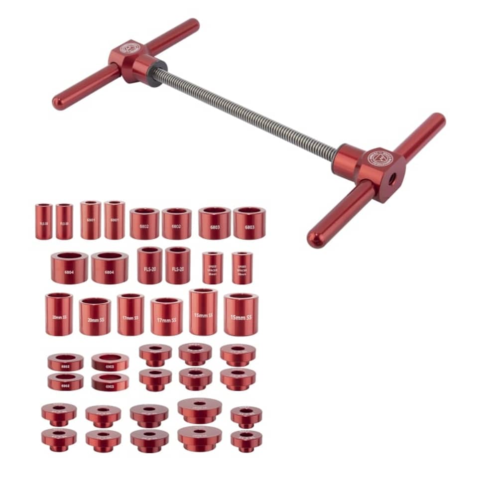 Wheels MFG Bearing Press Pro Kit in Red - Image 4 of 5