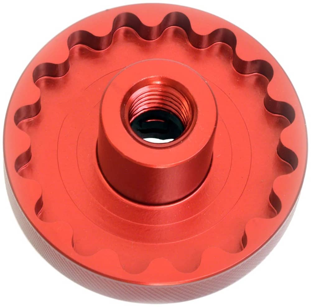 Wheels MFG Bottom Bracket Press Pro Install Kit in Red/Silver - Image 2 of 7