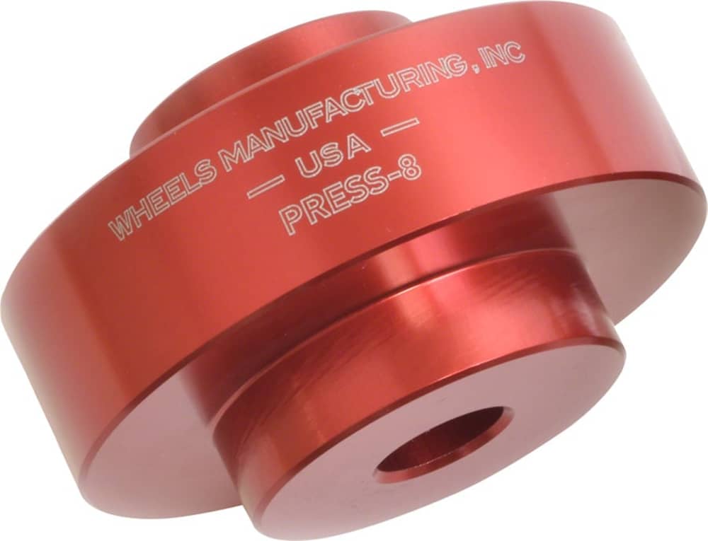 Wheels MFG PRESS-8 Headset Cup Drift  in Red - Image 1 of 2