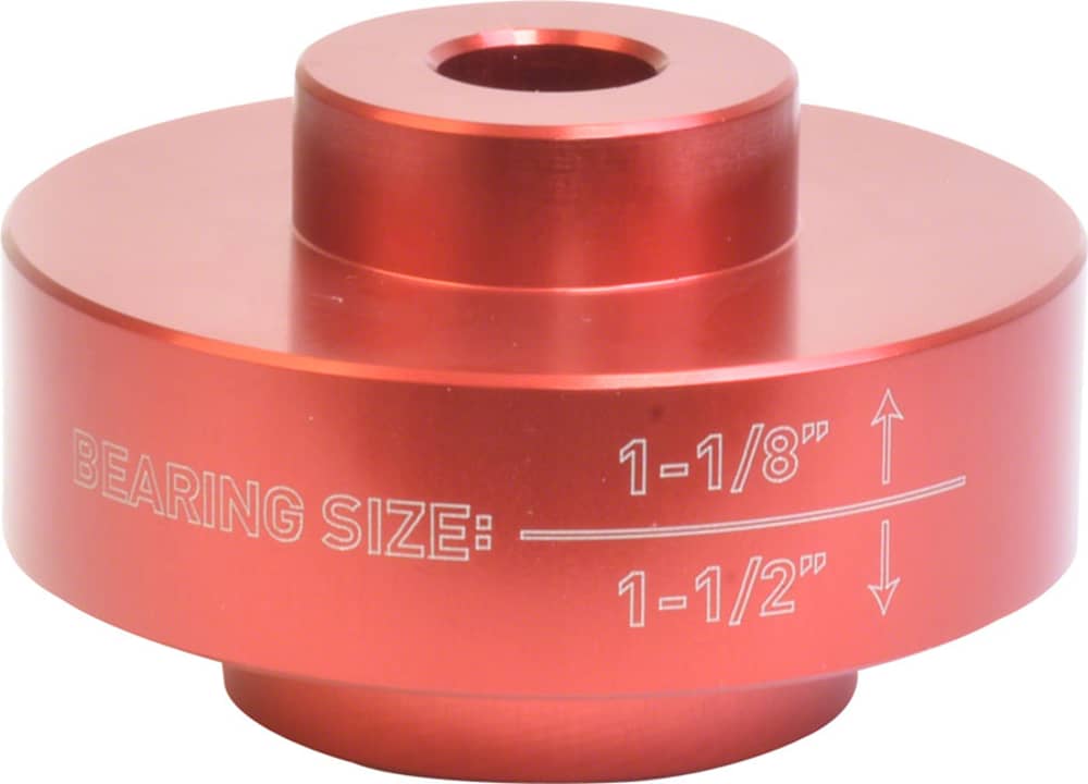 Wheels MFG PRESS-8 Headset Cup Drift  in Red - Image 2 of 2