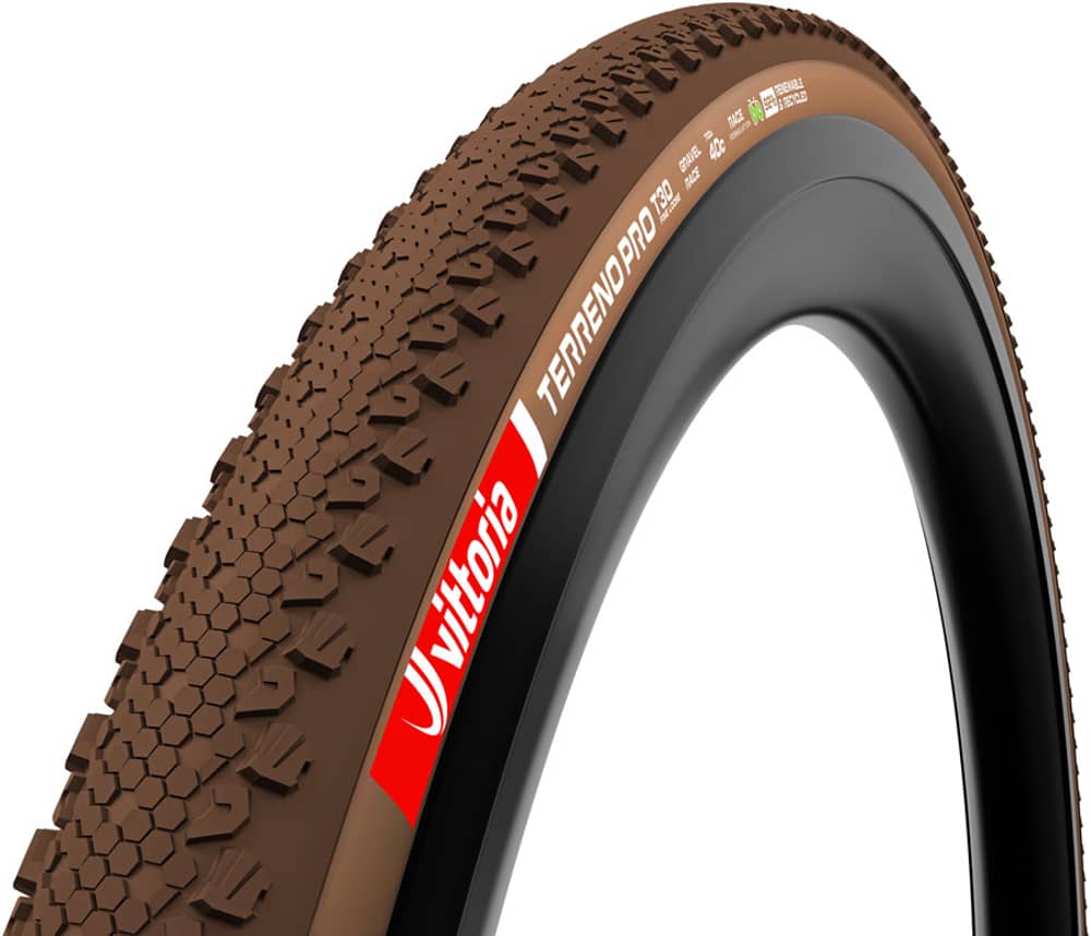 Vittoria Terreno Pro T30 Gravel Race 700c Tire in Black/Brown - Image 1 of 3