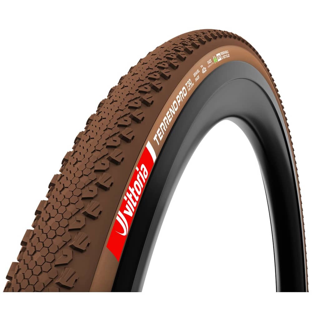 Vittoria Terreno Pro T30 Gravel Race 700c Tire in Black/Brown - Image 3 of 3