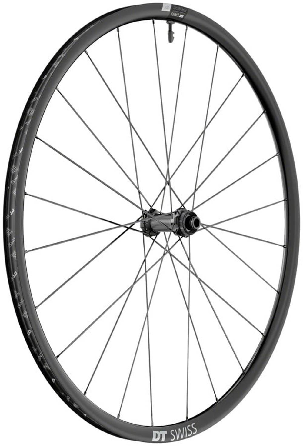 DT Swiss PR 1600 SPLINE 23 700c Wheel in Black - Image 1 of 2