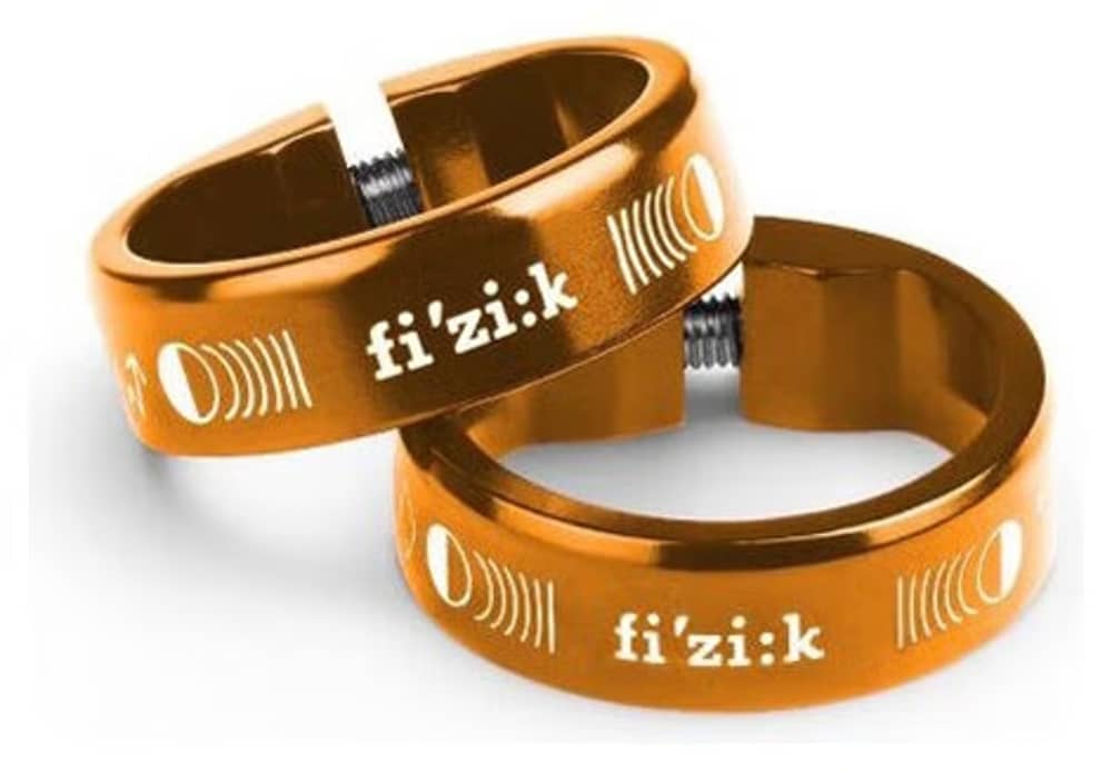 Fizik MTB Grip Lockrings in Orange - Image 1 of 1