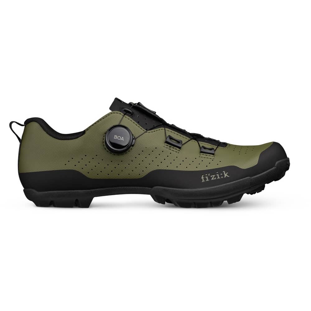 Fizik Terra Atlas Shoes in Army Green/Black - Image 2 of 10