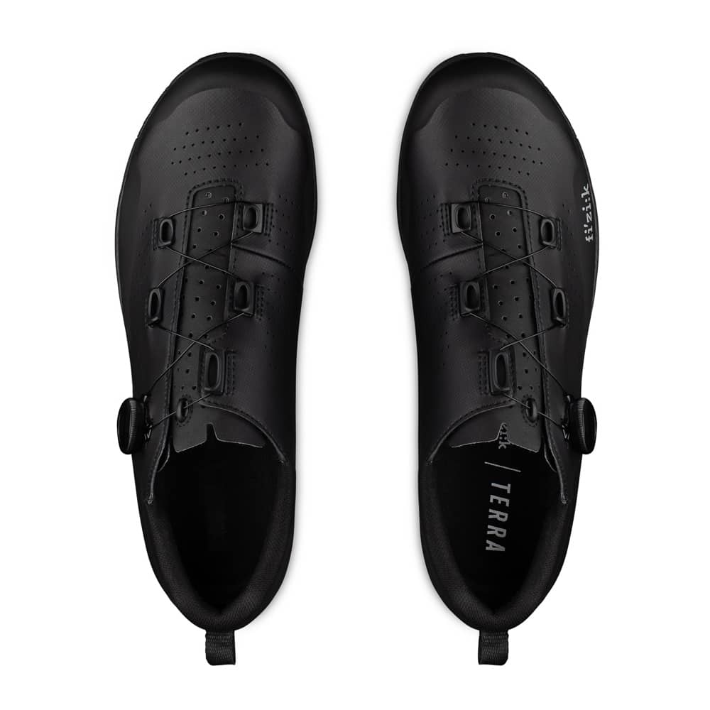 Fizik Terra Atlas Shoes in Black/Black - Image 3 of 6