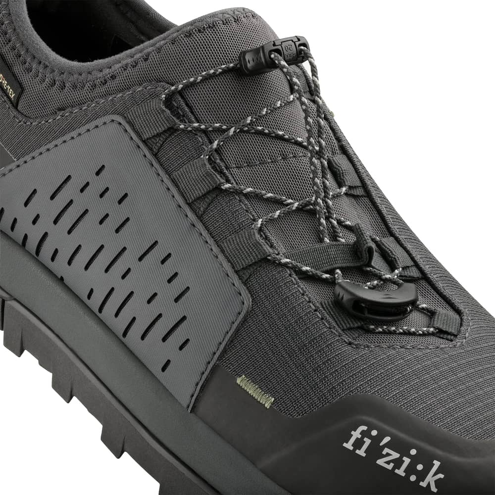 Fizik Terra Ergolace Flat Gtx 2 Shoes in Black-Black - Image 5 of 8