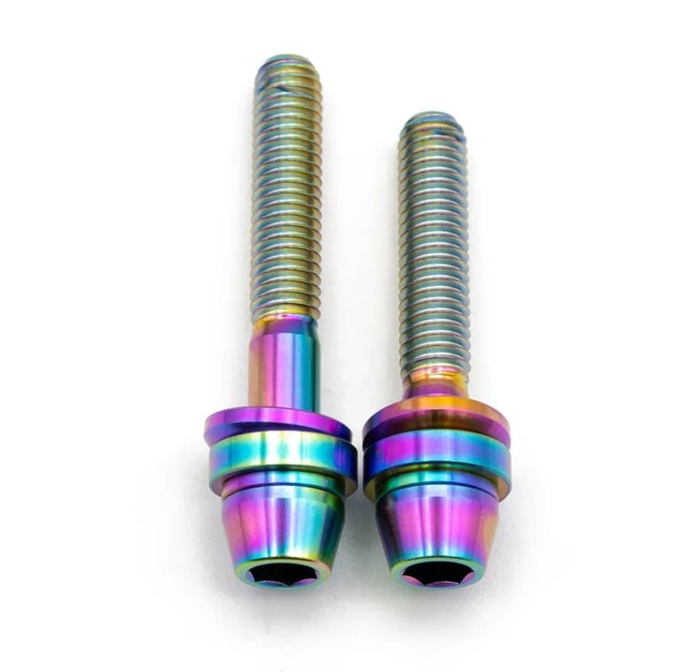 Better Bolts Ti Post Mount Caliper Bolts/Washers in Rainbow - Image 1 of 1