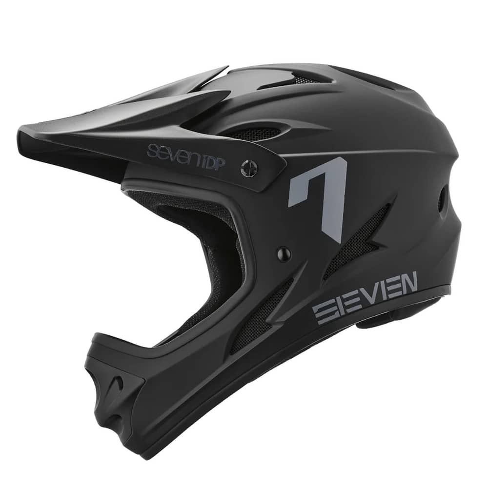 7iDP M1 Helmet Youth in Matte Black - Image 2 of 4