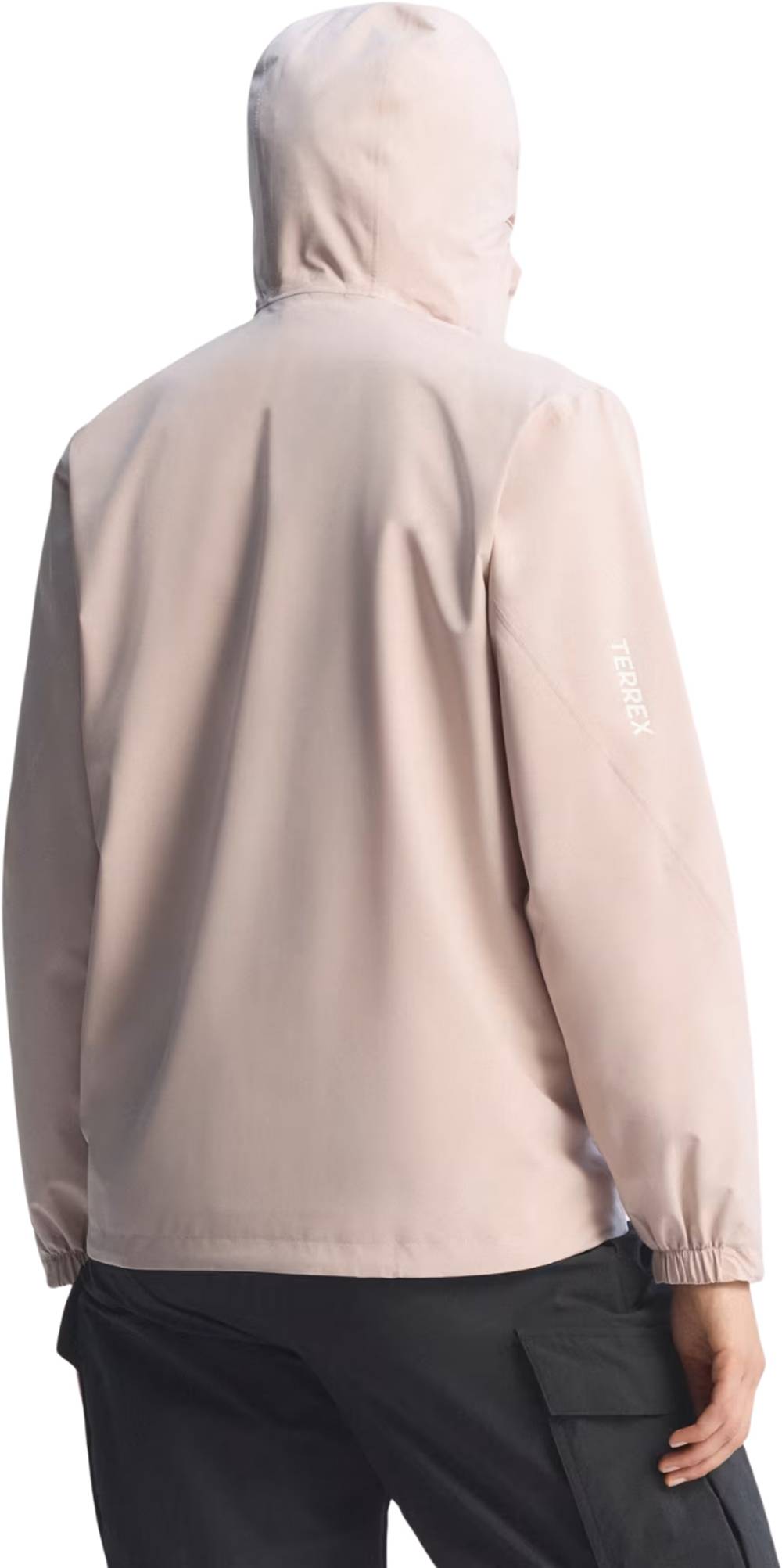 Adidas Terrex Women's Multi 2L Rain Jacket in Wonder Taupe - Image 3 of 3
