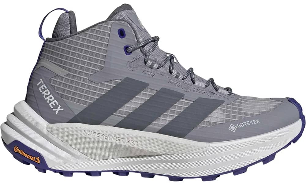Adidas Terrex Freehiker 3 Mid GTX Women's Shoes in glory grey/onix/Pure Purple - Image 1 of 8
