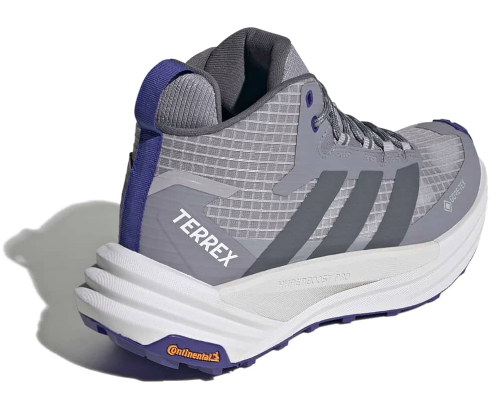 Adidas Terrex Freehiker 3 Mid GTX Women's Shoes in glory grey/onix/Pure Purple - Image 3 of 8