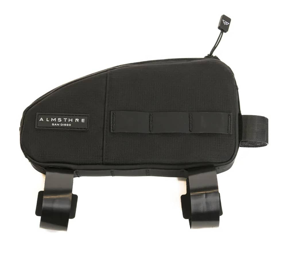 Almsthre Reverse Top Tube Bag in Midnight Black - Image 2 of 3