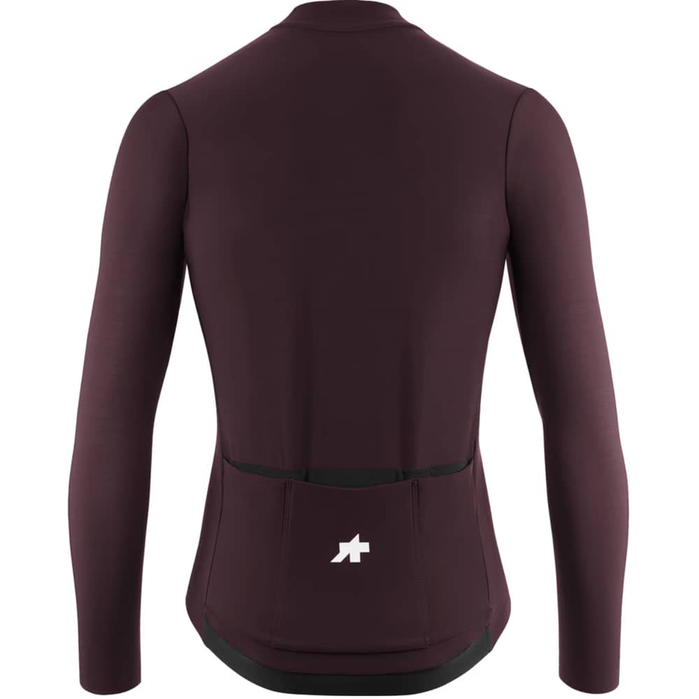 Assos Mille GT Men's Spring Fall Jersey S11 in Mulberry Brown - Image 2 of 2