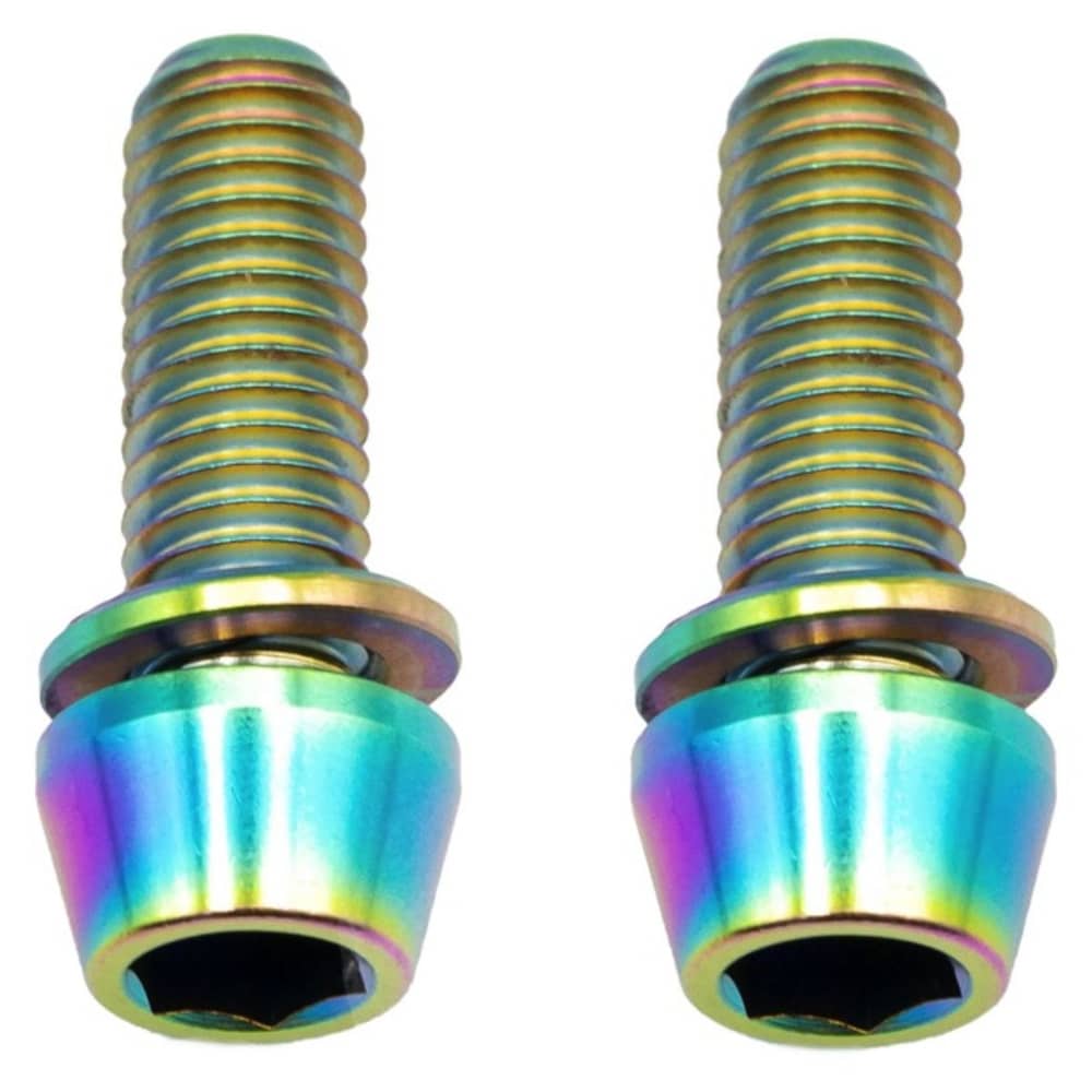 Better Bolts Better Bolts | Ti Post Mount Caliper Bolts 18Mm Rainbow - $13.10 at Jenson USA