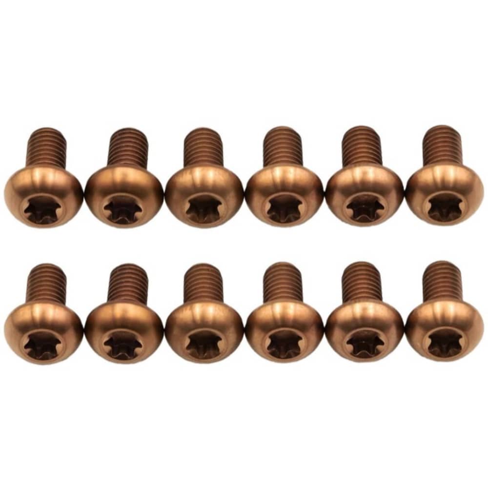 Better Bolts Better Bolts | Titanium Buttonhead Rotor Bolt Kit | Copper | 12/count - $42.00 at Jenson USA