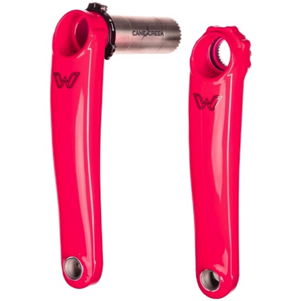 Cane Creek eeWings LTD Flamingo Pink MTB Cranks in Solid Pink - Image 3 of 4