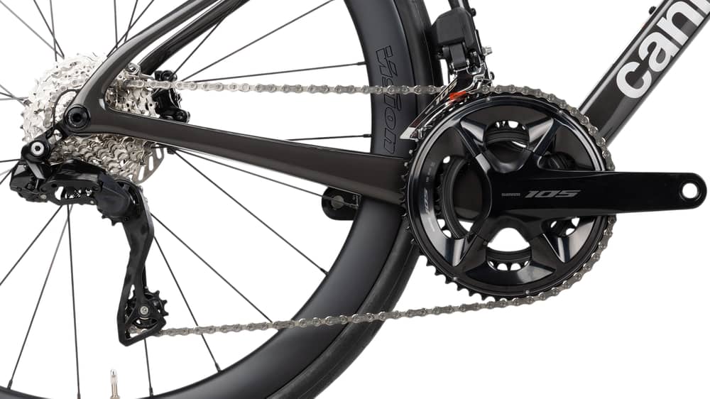 Cannondale SuperSix EVO 5 Bike 2026 in Raw - Image 2 of 5
