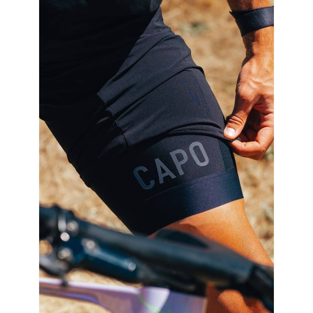 Capo Liner Bib Shorts in Black - Image 3 of 6