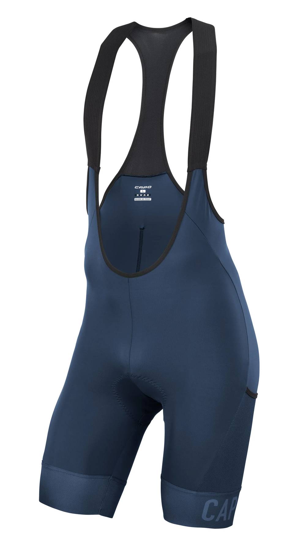 Capo SC Race Cargo Bib Shorts in Navy - Image 1 of 1