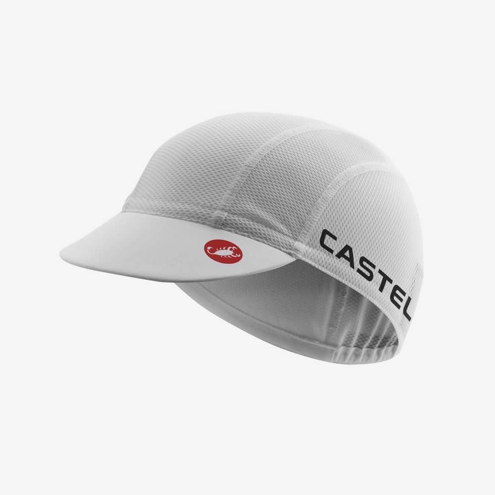 Castelli Castelli | A/c 3 Cycling Cap Men's In White | Polyester - $30.00 at Jenson USA